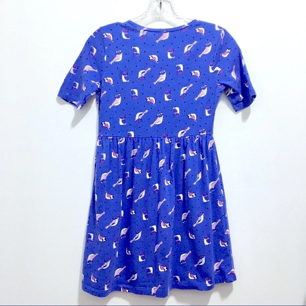 Gymboree Girls Blue Cotton Dress